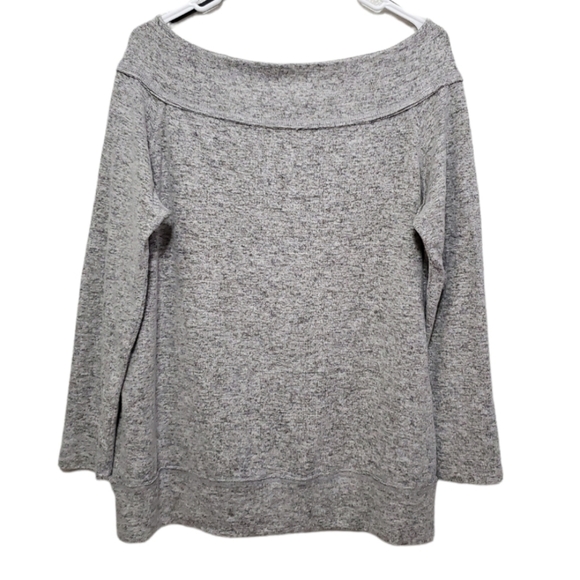 Gibson boatneck top, Color gray, Size M - Picture 4 of 10